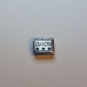 Italian Charm Bracelet "Grandma" Charm